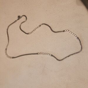Silver necklace